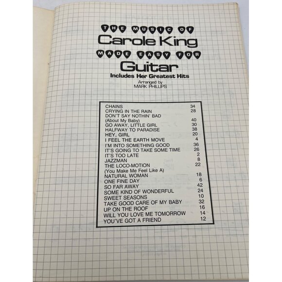 Carole King Jackson Browne Eagles Neil Young Easy Guitar Songbooks - Picture 5 of 10